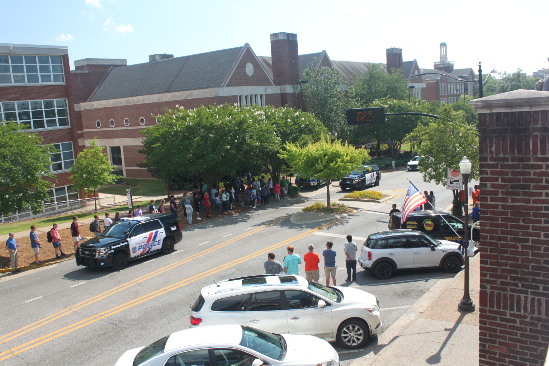 Funeral service for officer William Buechner